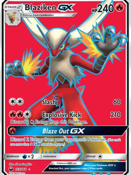 Blaziken GX (153/168) [Sun & Moon: Celestial Storm]