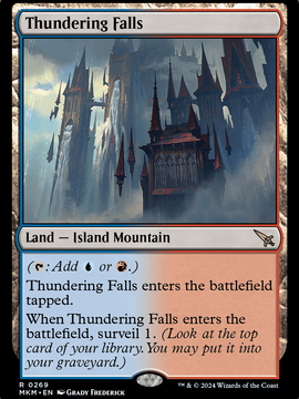 Thundering Falls (MKM-269) - Murders at Karlov Manor Foil