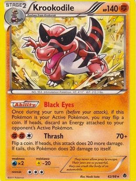 Krookodile (62/98) (Theme Deck Exclusive) [Black & White: Emerging Powers]