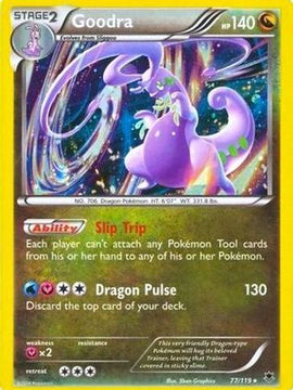 Goodra (77/119) (Cosmos Holo) (Blister Exclusive) [XY: Phantom Forces]