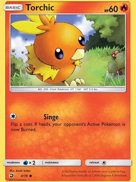 Torchic (4/70) [Sun & Moon: Dragon Majesty]