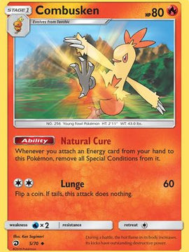 Combusken (5/70) [Sun & Moon: Dragon Majesty]