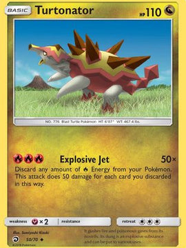 Turtonator (50/70) [Sun & Moon: Dragon Majesty]