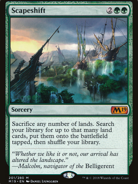 Scapeshift (M19-201) - Core Set 2019