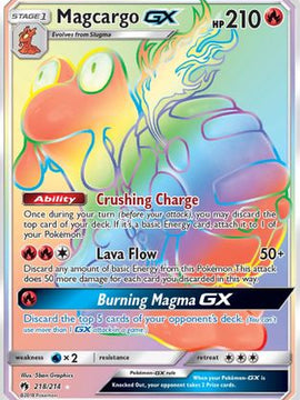 Magcargo GX (218/214) [Sun & Moon: Lost Thunder]