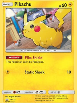 Pikachu (SM157) [Sun & Moon: Black Star Promos]