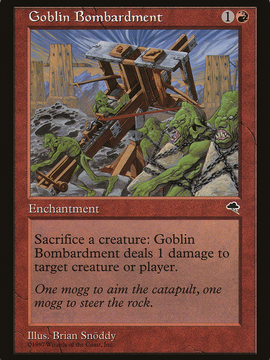 Goblin Bombardment (TMP-179) - Tempest