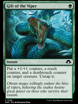 Gift of the Viper (MH3-156) - Modern Horizons 3