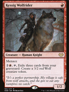 Kessig Wolfrider (VOW-165) - Innistrad: Crimson Vow