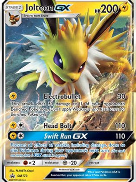Jolteon GX (SM173) [Sun & Moon: Black Star Promos]