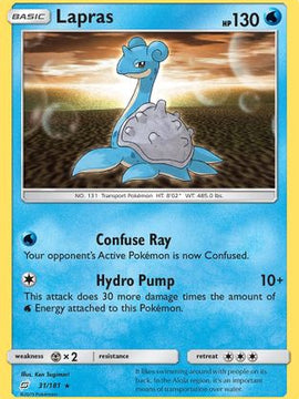 Lapras (31/181) [Sun & Moon: Team Up]