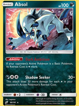 Absol (88/181) [Sun & Moon: Team Up]
