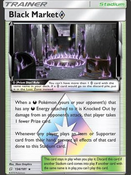 Black Market (134/181) (Prism Star) [Sun & Moon: Team Up]