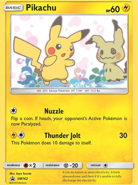Pikachu (SM162) [Sun & Moon: Black Star Promos]