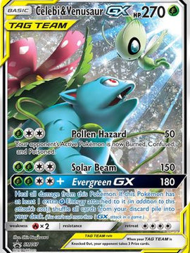 Celebi & Venusaur GX (SM167) [Sun & Moon: Black Star Promos]