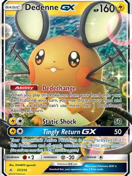 Dedenne GX (57/214) [Sun & Moon: Unbroken Bonds]