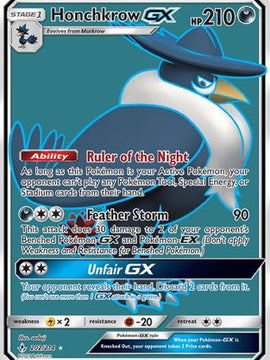 Honchkrow GX (202/214) [Sun & Moon: Unbroken Bonds]