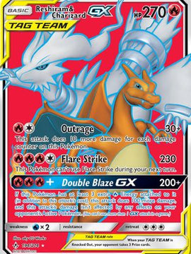 Reshiram & Charizard GX (194/214) [Sun & Moon: Unbroken Bonds]