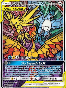 Moltres & Zapdos & Articuno GX (SM210) [Sun & Moon: Black Star Promos]