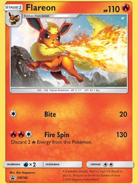 Flareon (SM186) [Sun & Moon: Black Star Promos]