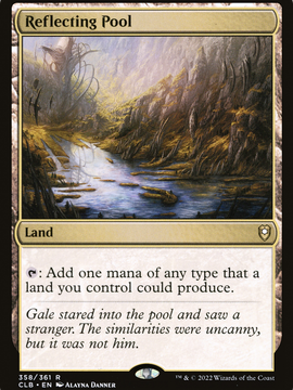 Reflecting Pool (CLB-358) - Commander Legends: Battle for Baldur's Gate