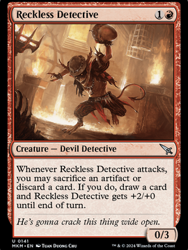 Reckless Detective (MKM-141) - Murders at Karlov Manor