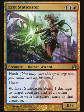 Izzet Staticaster (RTR-173) - Return to Ravnica