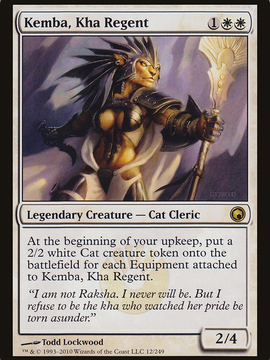 Kemba, Kha Regent (SOM-012) - Scars of Mirrodin Foil