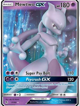 Mewtwo GX (31/68) [Sun & Moon: Hidden Fates]
