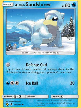 Alolan Sandshrew (19a/145) [Alternate Art Promos]