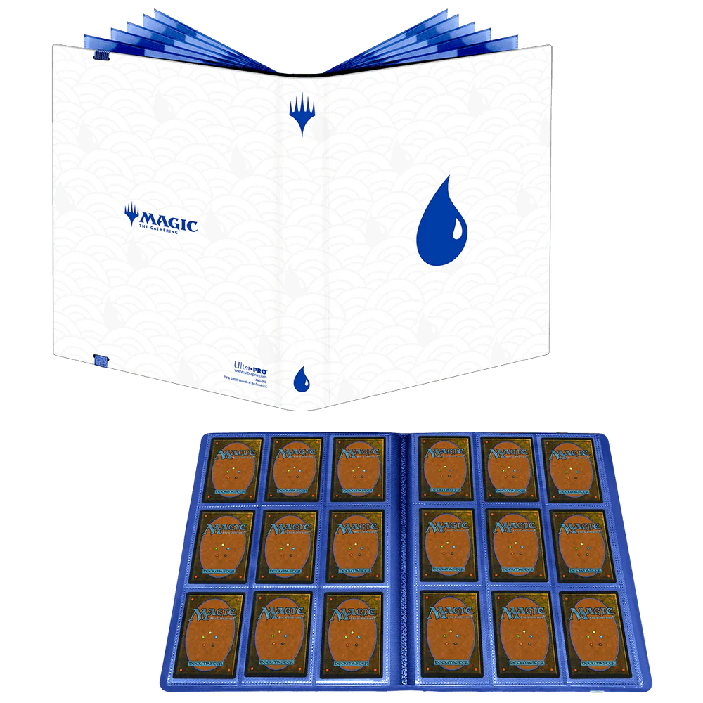 Magic: The Gathering - 9-Pocket Pro-Binder - Mana 8 - Island