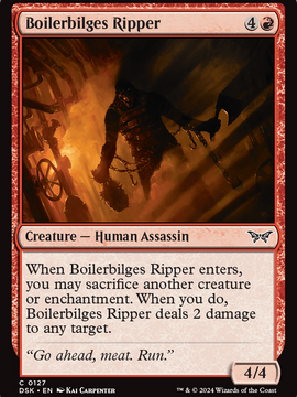 Boilerbilges Ripper (DSK-127) - Duskmourn: House of Horror