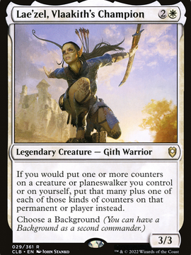 Lae'zel, Vlaakith's Champion (CLB-029) - Commander Legends: Battle for Baldur's Gate