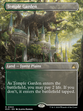Temple Garden (RVR-300) - Ravnica Remastered (Borderless)