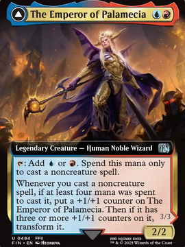 The Emperor of Palamecia // The Lord Master of Hell (FIN-484) - FINAL FANTASY: (Extended Art) Foil