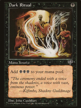 Dark Ritual (MIR-) - Mirage