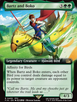 Bartz and Boko (FIN-469) - FINAL FANTASY: (Extended Art)