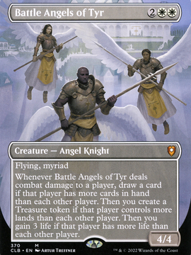 Battle Angels of Tyr (CLB-370) - Commander Legends: Battle for Baldur's Gate (Borderless)