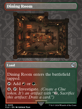 Dining Room (CLU-015) - Ravnica: Clue Edition (Borderless)