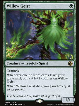 Willow Geist (MID-207) - Innistrad: Midnight Hunt