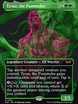 Tyvar, the Pummeler (DSK-353) - Duskmourn: House of Horror (Borderless)