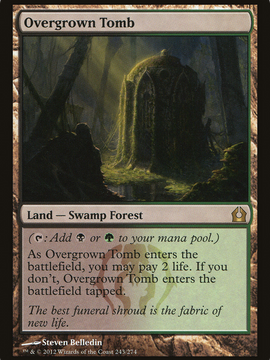 Overgrown Tomb (RTR-243) - Return to Ravnica