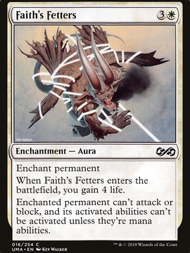 Faith's Fetters (UMA-016) - Ultimate Masters Foil