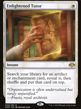 Enlightened Tutor (DMR-006) - Dominaria Remastered Foil