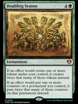 Doubling Season (CMM-283) - Commander Masters