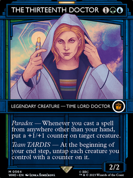 The Thirteenth Doctor (WHO-564) - Doctor Who: (Showcase) (Borderless)