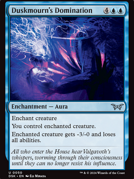Duskmourn's Domination (DSK-050) - Duskmourn: House of Horror Foil