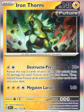 Iron Thorns (062/162) [Scarlet & Violet: Temporal Forces]