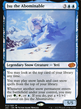 Isu the Abominable (J22-012) - Jumpstart 2022: (snow)