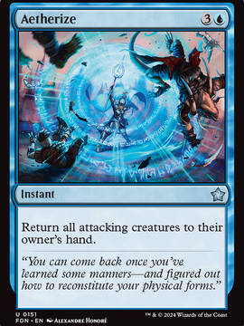 Aetherize (FDN-151) - Foundations Foil